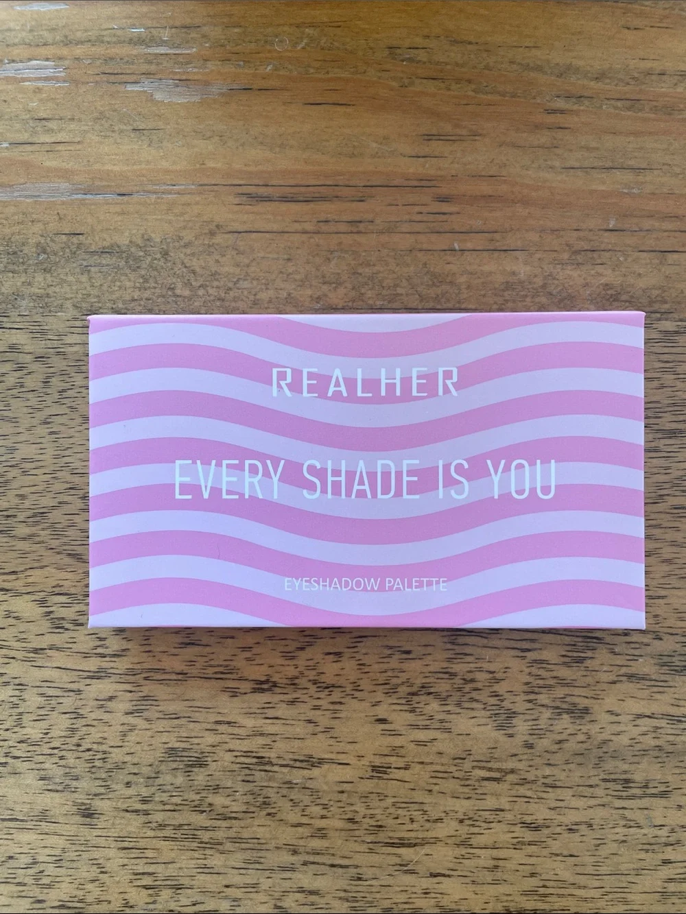 RealHer Eyeshadow Palette in Pink Wave Design